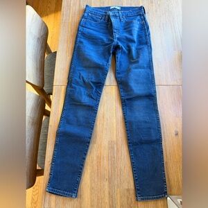 Madewell Dark Blue Skinny Jeans